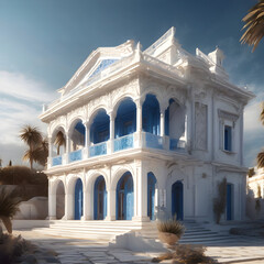 Obraz premium palace of fine arts city state