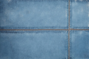 Grunge blue background with space for your text or image. Blue jeans background. Generative AI
