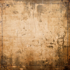 Fototapeta premium Grunge aged brown stone texture. Digital backdrop
