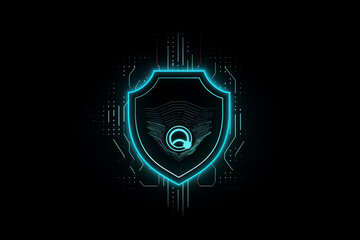 Fototapeta premium Cyber Security Data Protection Business Privacy concept