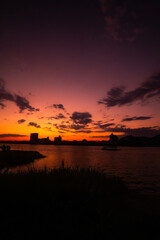 Sunset in Inuyama City