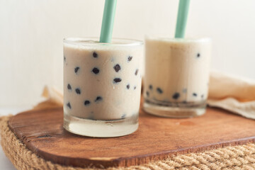 Famous drink bubble milk tea from taiwan and china