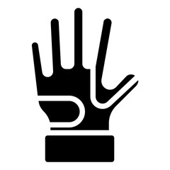 Golf Elements_Gloves filled outline icon,linear,outline,graphic,illustration