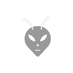 icon vector alien template design trendy