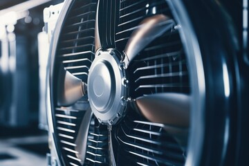 Close-up of Wall Fan