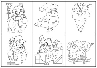 children's educational game. logical tasks. coloring book. New Year. Christmas. sweater	
 