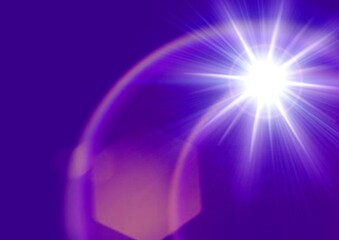 abstract glowing background with glare, flashes of light