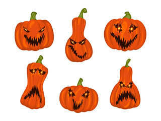 spooky halloween set