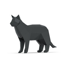 검은 캐릭터 고양이 Black Character Cat