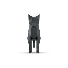 검은 캐릭터 고양이 Black Character Cat