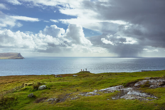 Friedliche, verlassene Orte in Schottland am berühmten Neist Point.
Natur pur im verlassenen Schottland nahe der Isle of Skye in den Highlands.