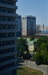 skyscrapers in the city