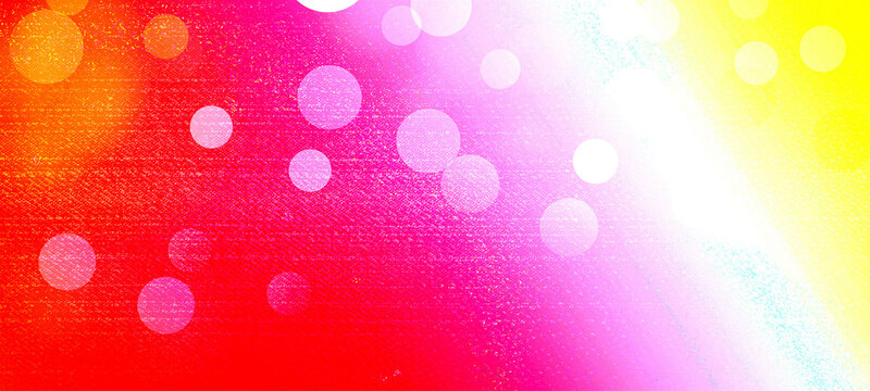Red, pink bokeh widescreen background with copy space for text or image, Usable for banner, poster, cover, Ad, events, party, sale, celebrations, and various design works