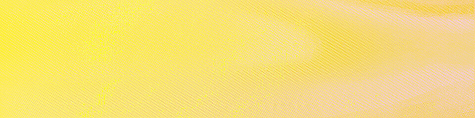 Yellow gradient panorama  background with copy space for text or image, Usable for banner, poster, cover, Ad, events, party, sale, celebrations, and various design works
