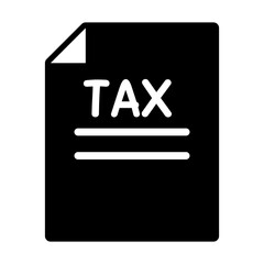 Tax invoice icon