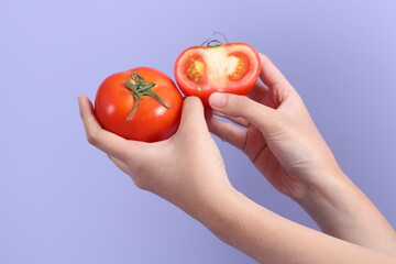 Hand with Fruit