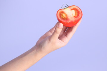 Hand with Fruit