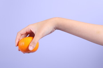 Hand with Fruit