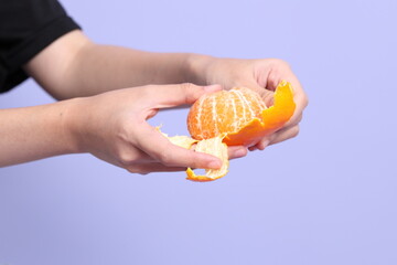 Hand with Fruit