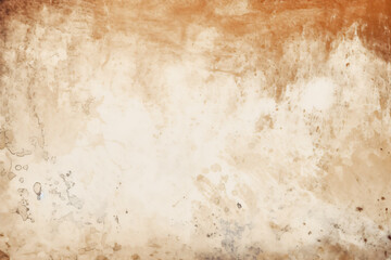 Fototapeta premium beige and white watercolor grunge splash