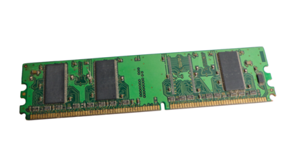 personal computer RAM random access memory isolated transparent background