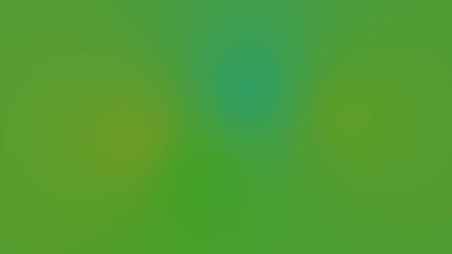 Animation with a green gradient for the background. Seamless loop