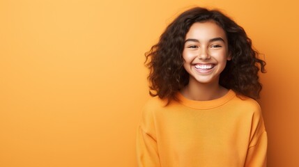 Happy young girl