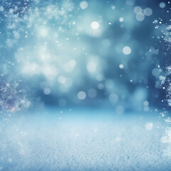 Obraz na płótnie Canvas Winter background with snowflakes