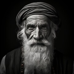 photo of egyptian old man