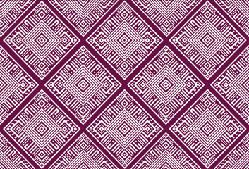 Vintage art pattern detail local Thai North-East old fashion. fabric silk , backgrounds, textures, square, geometry, lines, graphic, element, elegant, decorative, decor, beauty, backgrounds, luxury.