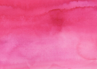 にじみのある明るいピンクの水彩背景素材