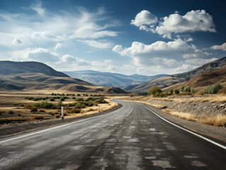 Fototapeta premium road in the mountains