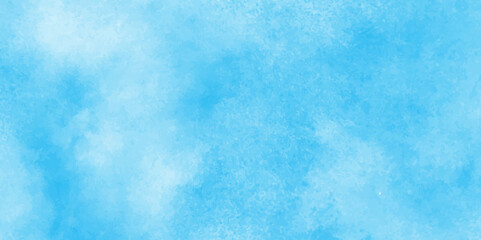 Blue sky is surrounding with tiny white clouds, soft and lovely sky blue watercolor background with clouds,white cloud and clear blue Abstract sky in sunny day with clouds.	