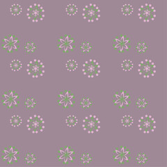 seamless pattern with flowers