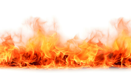 fire isolated on white background, flame element isolated, fire on white background, flame element