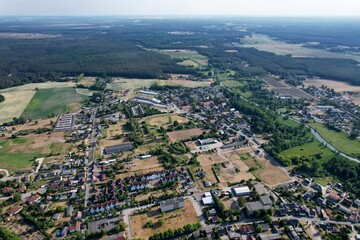 Eggesin , Blick nach Süden 2023