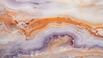 Obraz premium Elegant Onyx Texture in Purple and Orange Tones