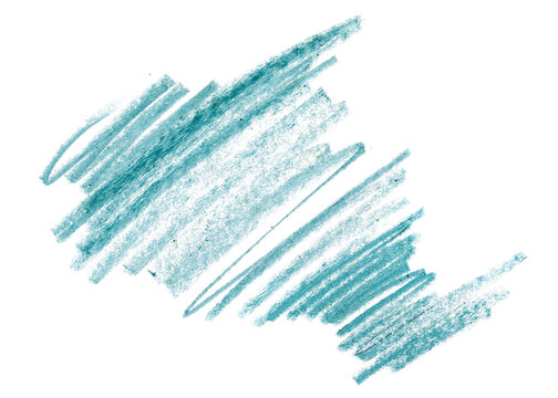 Photo grunge hand draw, scribble hatching, wax pastel, crayon isolated on white, clipping path
