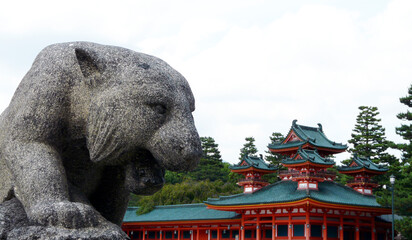 Heian Temple, Kyoto, Honshu Island, Japan