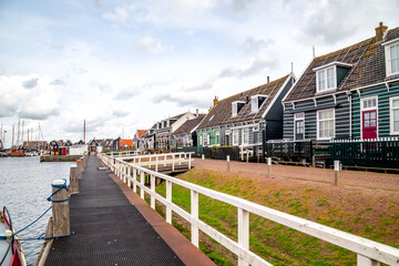 Hafen, Marken, IJsselmeer, Niederlande 