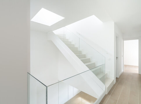 Modern interior hallway