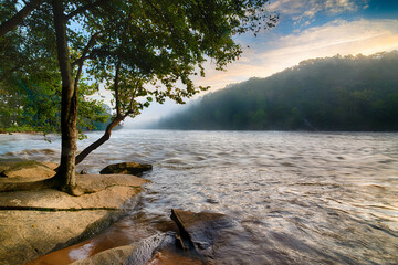 View from Banks of Chattahoochie River in Atlanta, GA © Robert Hainer