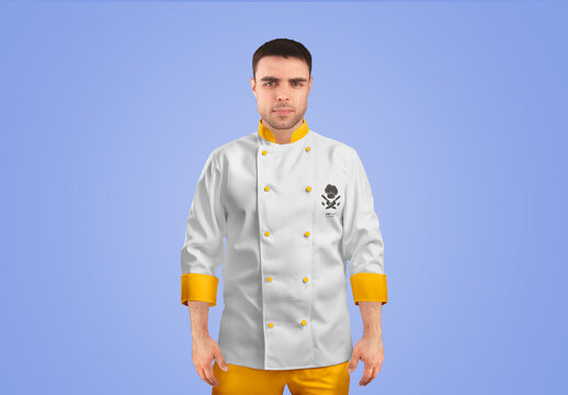 Chef's Kitchen Uniform Mockup