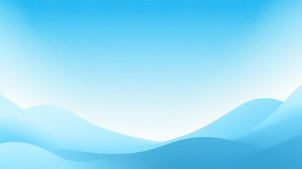 Obraz premium Wavy shapes abstract background in light blue tones