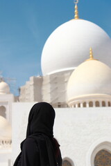 Sheikh Zayed Grand Mosque in abu dhabi.