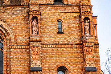 Protestant Church of St. Thomas (Thomaskirche, 1865-1869) was the largest church in Berlin before the construction of the Berliner Dom. Berlin, Germany. © dbrnjhrj