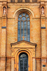 Obraz premium Protestant Church of St. Thomas (Thomaskirche, 1865-1869) was the largest church in Berlin before the construction of the Berliner Dom. Berlin, Germany.