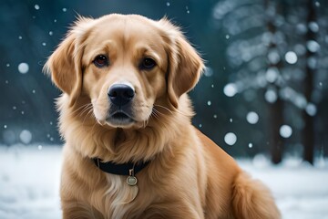 Dog, canine, hound, mongrel, doggy, pup image, Generative AI