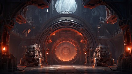 Forge concept art background