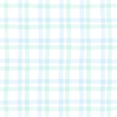 Blue Green Plaid Hand Drawn Background